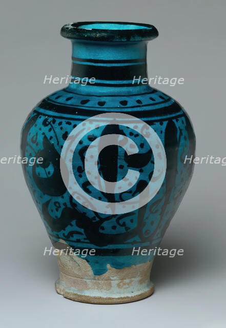 Jar, Syria, late 12th-early 13th century. Creator: Unknown.