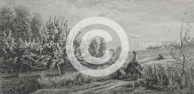 Springtime, 1857. Creator: Charles François Daubigny (French, 1817-1878).