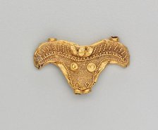 Set of Pendants Ending in a Bull's Head, 185-72 BC. Creator: Unknown.