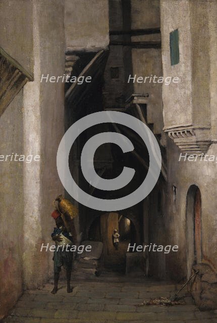 Algerian Water Carrier, after 1874. Creator: William Sartain.