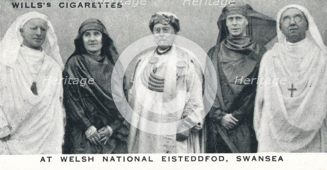 'At Welsh National Eisteddfod, Swansea', 1926 (1937). Creator: Unknown.