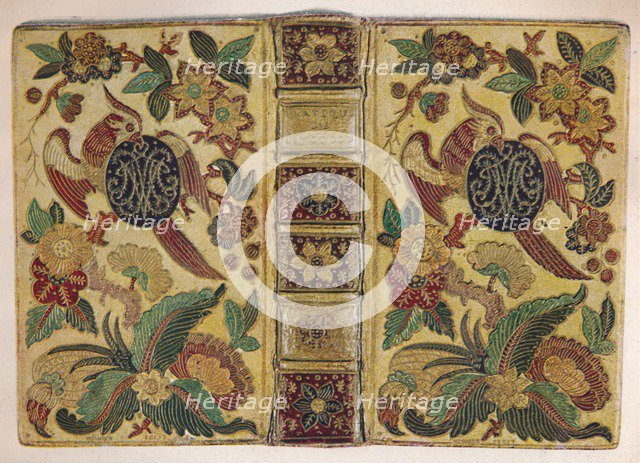 'Mosaic binding signed by Le Monnier and bearing the monogram of Maria Josepha of Saxony', c1750 (19 Artist: Le Monnier.