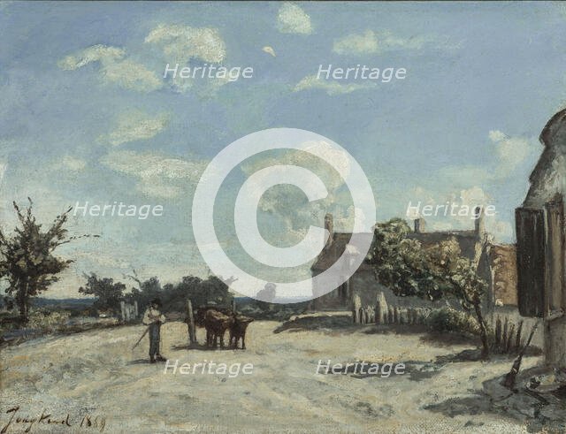 Saint-Parize-le-Chatel, 1869. Creator: Johan Barthold Jongkind.