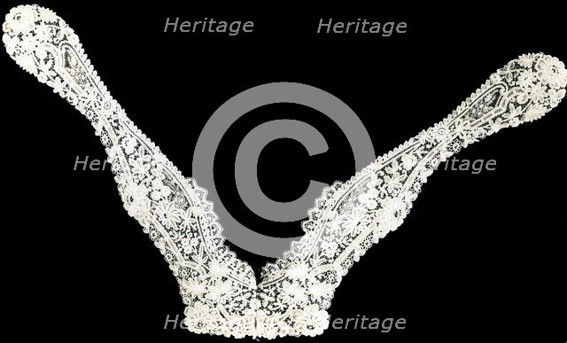 Collar with Lappets, Belgium, 1875/1900. Creator: Unknown.