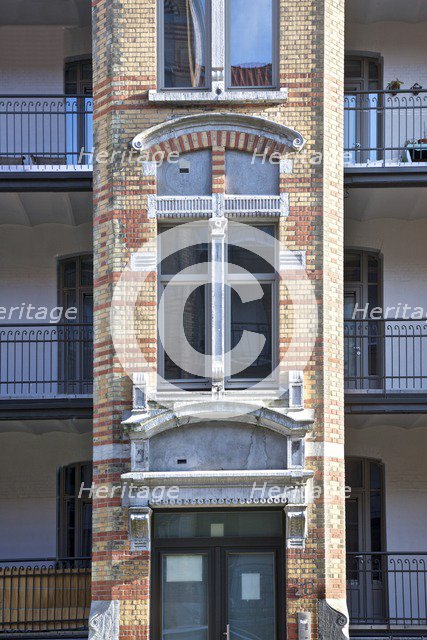14-22 and 29-33 Rue Rodenbach, Brussels, Belgium, (1901), c2014-c2017. Artist: Alan John Ainsworth.