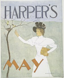 Harper's May, c1894. Creator: Edward Penfield.
