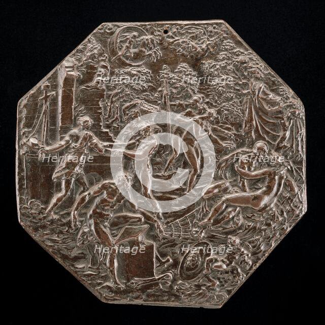 Vulcan Capturing Mars and Venus, c. 1553/1555. Creator: Guglielmo della Porta.