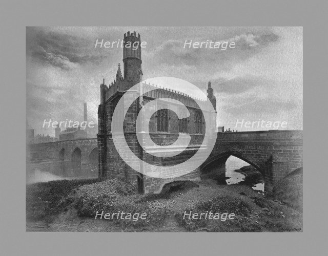 St. Mary's Chantry, Wakefield c1900. Artist: G & J Hall.