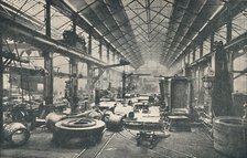 'Scene in a Boiler-shop', c1917. Artist: Unknown.