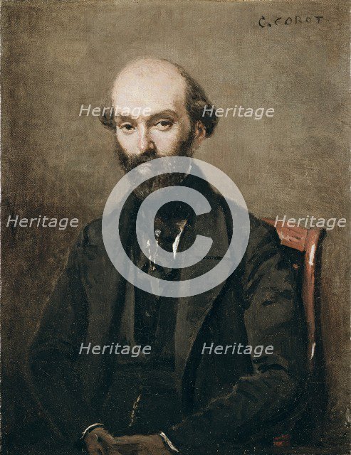 M. Bison, 1852. Artist: Jean-Baptiste-Camille Corot.