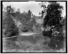 The Rocks, Poagshole, Dansville, N.Y., c1900. Creator: Unknown.