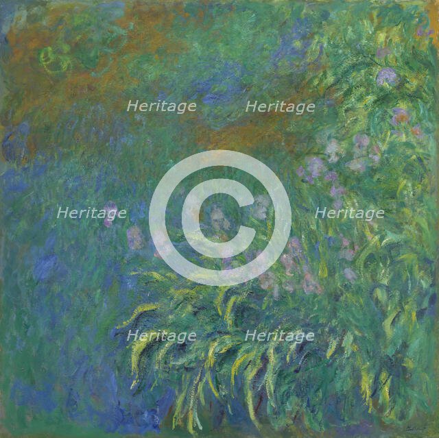 Irises, 1914/17. Creator: Claude Monet.