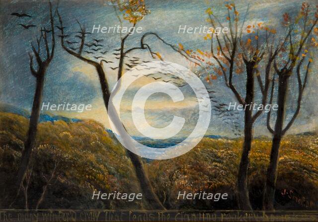 The Many Wintered Crow, 1880. Creator: James Smetham.