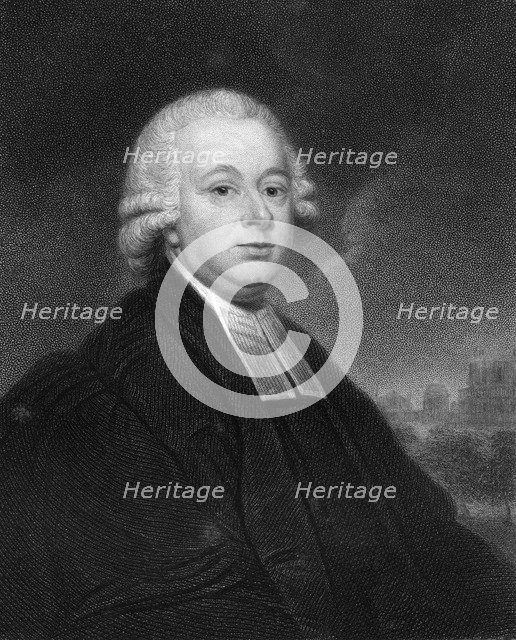 Nevil Maskelyne, English astronomer, (1836).Artist: E Scriven