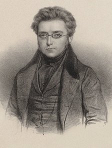 Portrait of the composer Charles Chaulieu (1788-1849), 1835.