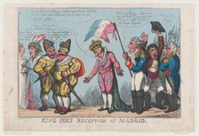 King Joe's Reception at Madrid, August 21, 1808., August 21, 1808. Creator: Thomas Rowlandson.