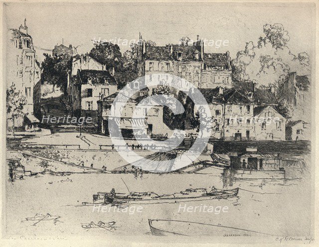 'Les Carriers', 1915. Artist: CK Gleeson.