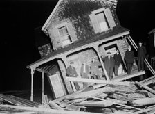 Seabright - Wrecked cottage, 1914. Creator: Bain News Service.