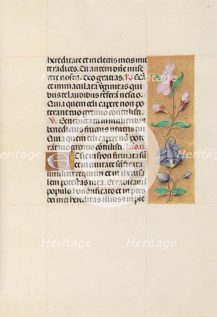 Hours of Queen Isabella the Catholic, Queen of Spain: Fol. 111r, c. 1500. Creator: Master of the First Prayerbook of Maximillian (Flemish, c. 1444-1519); Associates, and.