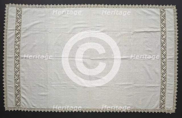 Needlepoint (Reticella) Lace Cloth, late 16th century. Creator: Unknown.