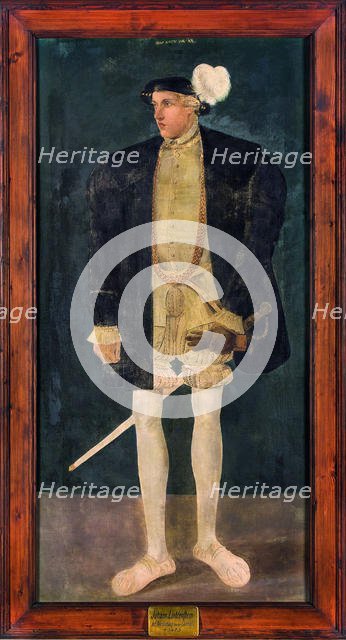 Portrait of Johann V (Hanns) of Liechtenstein. Creator: Anonymous.