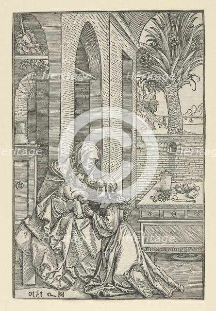 Virgin and Child with Saint Anne, 1510. Creator: Hans Schäufelein the Elder.
