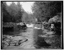 Red Rock Falls, Henryville, Pa., c1900. Creator: Unknown.