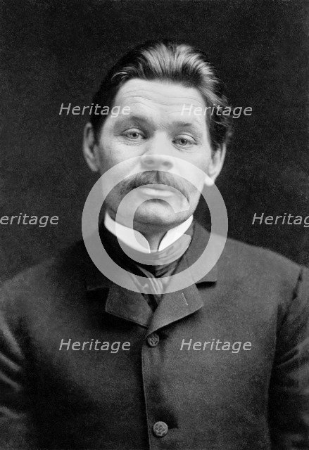 Portrait of the Author Maxim Gorky (1868-1936), c. 1906.
