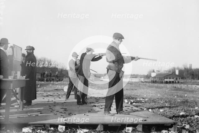 Travers Island - National Championship [guns], between c1910 and c1915. Creator: Bain News Service.
