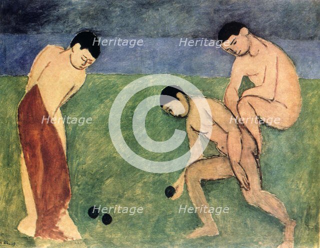 'A Game of Bowls', 1908. Creator: Henri Matisse.