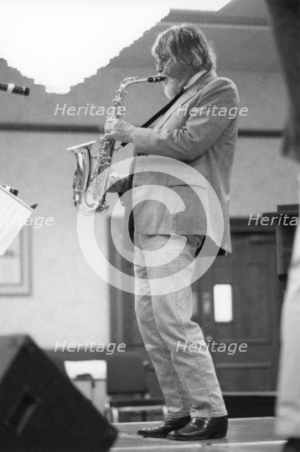 Bud Shank, UK tour, 1995. Creator: Brian Foskett.