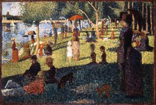 'A Sunday Afternoon on the Island of La Grande Jatte', 1884-1886. Artist: Georges-Pierre Seurat