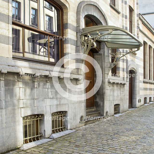 Le Jardin d'Enfants, Brussels, Belgium, (1897), c2014-2017. Artist: Alan John Ainsworth.