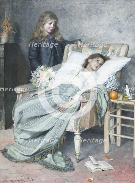 The convalescent, 1884. Creator: Jenny Nystrom.