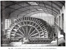 The second Machine of Marly, 1870-1875.