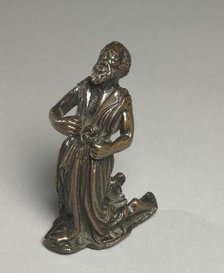 Kneeling Saint Jerome, c, 1525. Creator: Severo da Ravenna (Italian, c.1496-c.1543), workshop of.