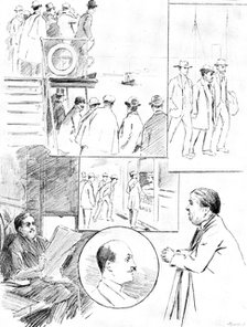 The Arrival of Jabez Spencer Balfour, 1895. Creator: George Meisenbach.