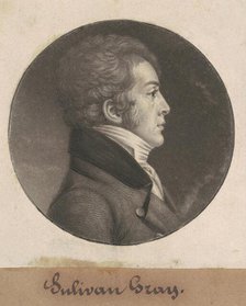 Sulivan Gray, 1807. Creator: Charles Balthazar Julien Févret de Saint-Mémin.