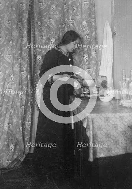 Maria Lilina, Russian actress, 1910s. Artist: Unknown