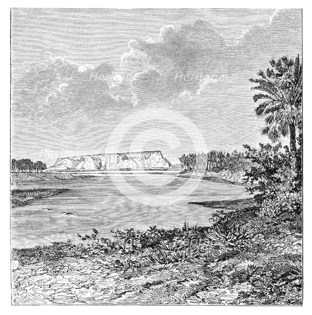 The Mound of Babil, Iraq, 1895. Artist: Unknown