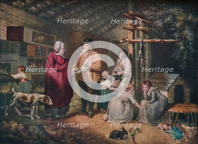 Selling Rabbits, 1796, (1919). Artist: William Ward