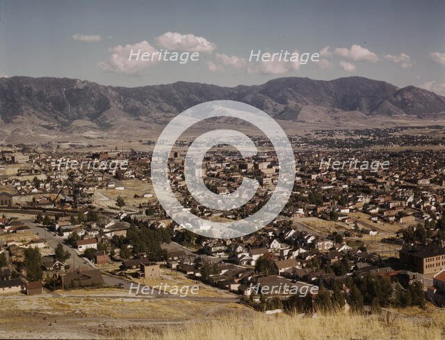 Butte, Montana, 1942. Creator: Russell Lee.