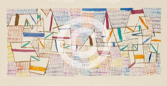 Côtes de Provence 7, 1927. Creator: Klee, Paul (1879-1940).