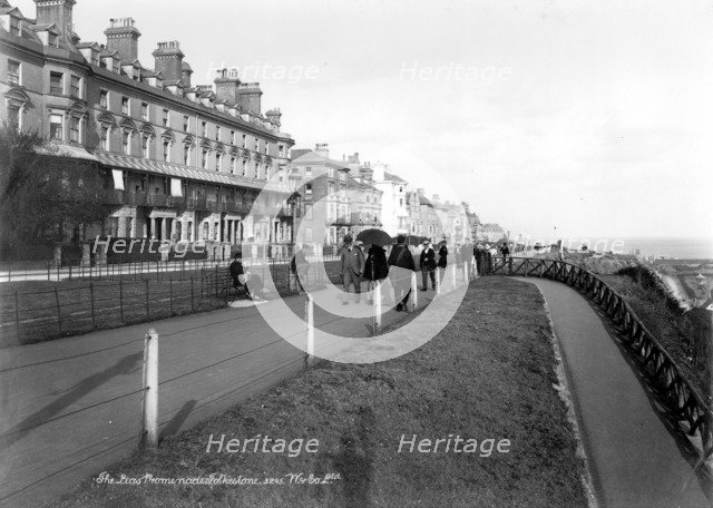 The Leas, Sandgate, Folkestone, Kent, 1890-1910. Artist: Unknown