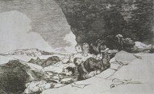 The Disasters of War, a series of etchings by Francisco de Goya (1746-1828), plate 23: 'Lo mismo …