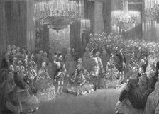 'Queen Victoria's Georgian Costume Ball at Buckingham Palace, January 6, 1845', (1901).  Creator: Unknown.