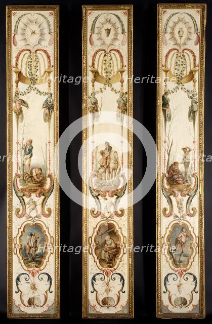 November and December (part of a set illustrating the months of the year), 2nd quarter 18th century. Creator: Unknown.