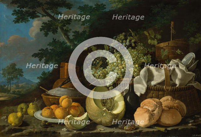 The Afternoon Meal (La Merienda), ca. 1772. Creator: Luis Meléndez.
