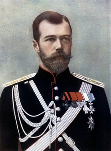 Czar Nicholas II of Russia, late 19th-early 20th century. Artist: Unknown