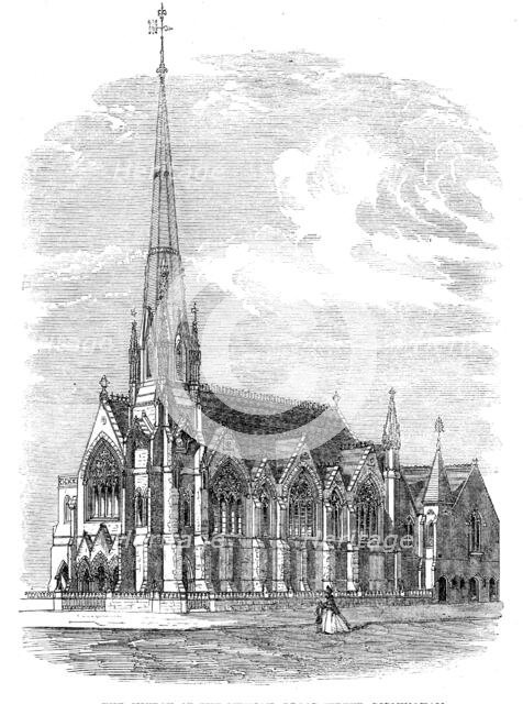 The Church of the Messiah, Broad-street, Birmingham, 1862.  Creator: Unknown.